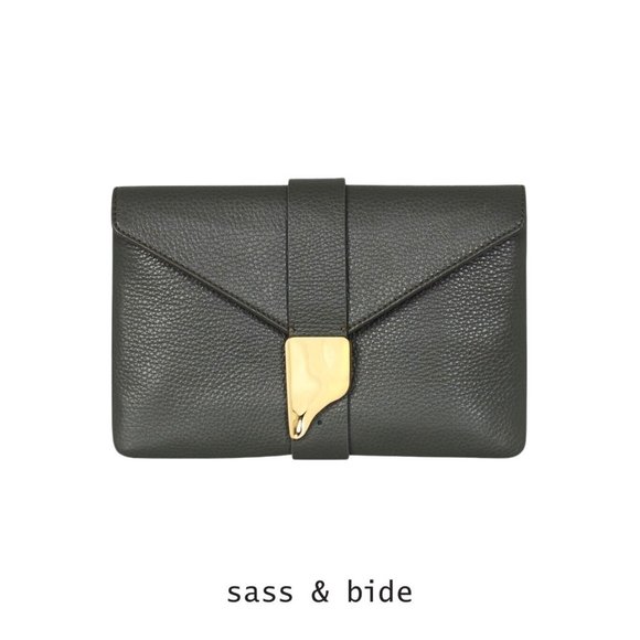 sass & bide Handbags - SASS & BIDE The Spirit Clutch Leather Purse